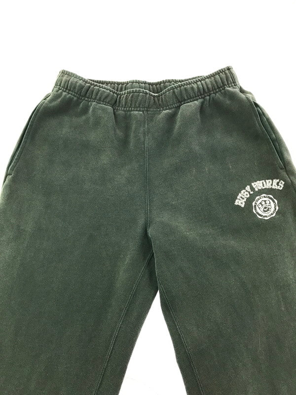 【中古品】【メンズ】 A BATHING APE アベイシングエイプ BUSY WORKS SWEAT PANTS 001PTJ801014M ビジー ワークス スウェットパンツ ボトムス 153-261005-na-15-tagh サイズ：M カラー：チャコールグレー系 万代Net店