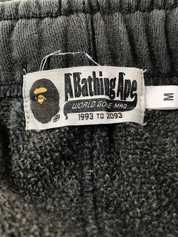 【中古品】【メンズ】 A BATHING APE アベイシングエイプ BUSY WORKS SWEAT PANTS 001PTJ801014M ビジー ワークス スウェットパンツ ボトムス 153-261005-na-15-tagh サイズ：M カラー：チャコールグレー系 万代Net店