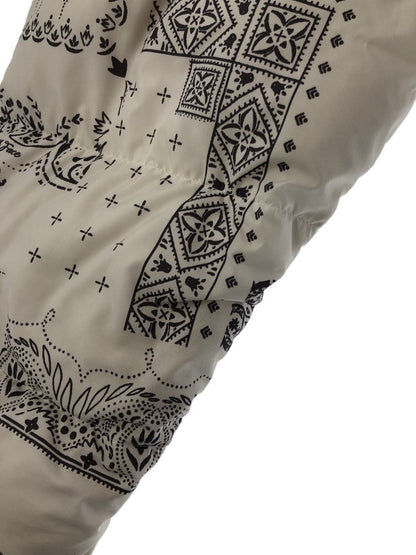 【中古品】【メンズ】 THE NORTH FACE ザノースフェイス NJ1DN76B NOVELTY NUPTSE DOWN JACKET ペイズリー ノベルティ ヌプシ ダウンジャケット アウター 144-260423-na-07-tagh サイズ：L/100 カラー：ホワイト/ブラック 万代Net店