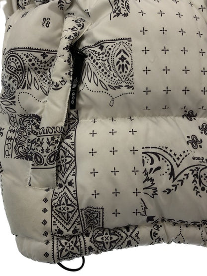 【中古品】【メンズ】 THE NORTH FACE ザノースフェイス NJ1DN76B NOVELTY NUPTSE DOWN JACKET ペイズリー ノベルティ ヌプシ ダウンジャケット アウター 144-260423-na-07-tagh サイズ：L/100 カラー：ホワイト/ブラック 万代Net店