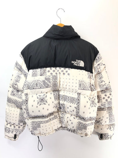 【中古品】【メンズ】 THE NORTH FACE ザノースフェイス NJ1DN76B NOVELTY NUPTSE DOWN JACKET ペイズリー ノベルティ ヌプシ ダウンジャケット アウター 144-260423-na-07-tagh サイズ：L/100 カラー：ホワイト/ブラック 万代Net店
