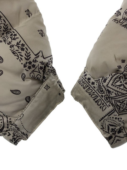 【中古品】【メンズ】 THE NORTH FACE ザノースフェイス NJ1DN76B NOVELTY NUPTSE DOWN JACKET ペイズリー ノベルティ ヌプシ ダウンジャケット アウター 144-260423-na-07-tagh サイズ：L/100 カラー：ホワイト/ブラック 万代Net店