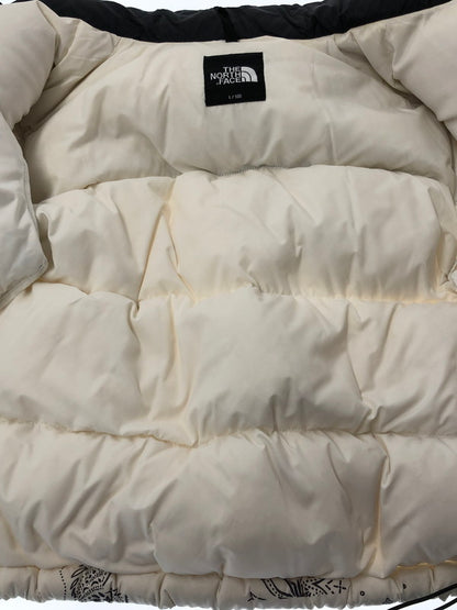 【中古品】【メンズ】 THE NORTH FACE ザノースフェイス NJ1DN76B NOVELTY NUPTSE DOWN JACKET ペイズリー ノベルティ ヌプシ ダウンジャケット アウター 144-260423-na-07-tagh サイズ：L/100 カラー：ホワイト/ブラック 万代Net店