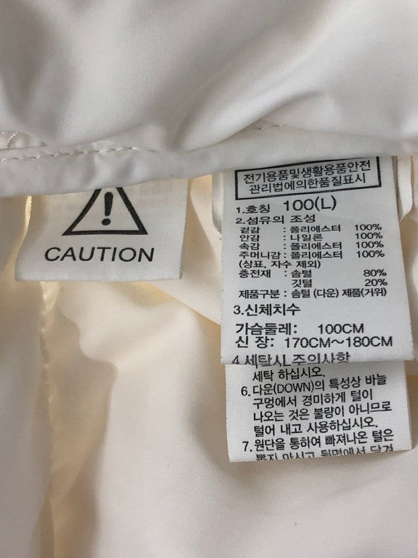 【中古品】【メンズ】 THE NORTH FACE ザノースフェイス NJ1DN76B NOVELTY NUPTSE DOWN JACKET ペイズリー ノベルティ ヌプシ ダウンジャケット アウター 144-260423-na-07-tagh サイズ：L/100 カラー：ホワイト/ブラック 万代Net店