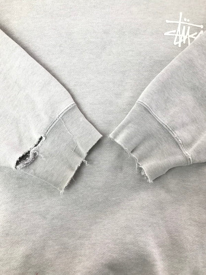【中古品】【メンズ】 OLD STUSSY オールド ステューシー 00's SHAWN FONT LOGO HOODIE ロゴ フーディー パーカー 142-260408-rt-06-tag サイズ：L カラー：グレー 万代Net店