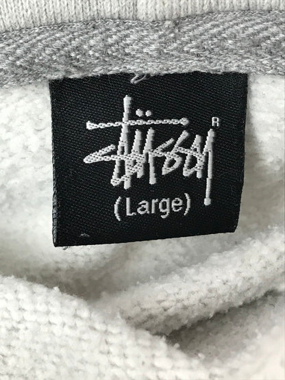 【中古品】【メンズ】 OLD STUSSY オールド ステューシー 00's SHAWN FONT LOGO HOODIE ロゴ フーディー パーカー 142-260408-rt-06-tag サイズ：L カラー：グレー 万代Net店