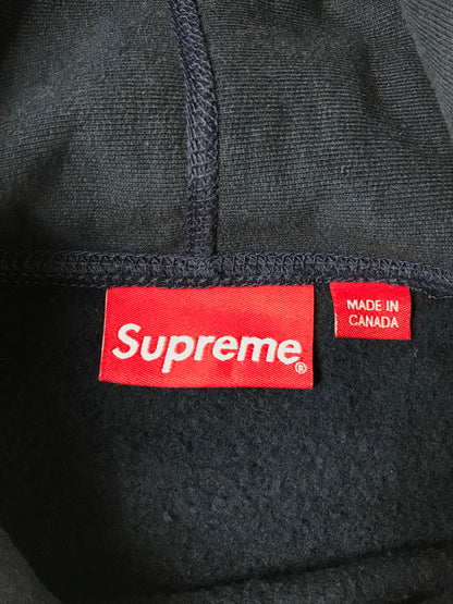【中古品】【メンズ】 Supreme シュプリーム 19AW BANDANA BOX LOGO HOODED SWEATSHIRT バンダナ ボックスロゴ フーデッド スウェットシャツ パーカー 149-260420-na-18-tagh サイズ：L カラー：ネイビー 万代Net店