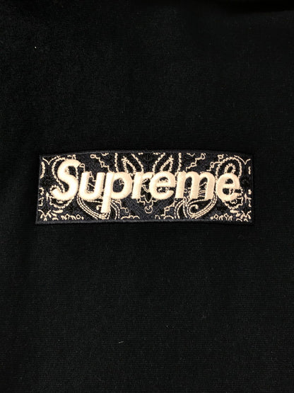【中古品】【メンズ】 Supreme シュプリーム 19AW BANDANA BOX LOGO HOODED SWEATSHIRT バンダナ ボックスロゴ フーデッド スウェットシャツ パーカー 149-260420-na-18-tagh サイズ：L カラー：ネイビー 万代Net店