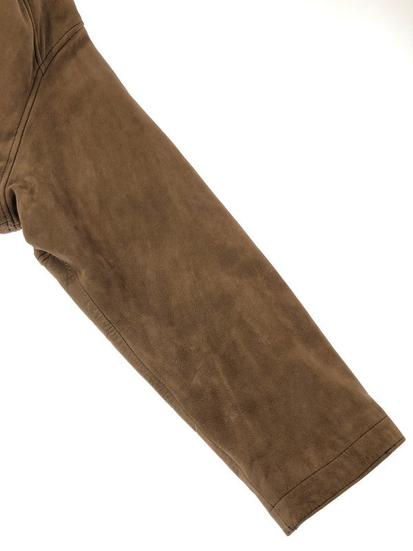 【中古品】【メンズ】 CHEVIGNON シェビニオン 80'S LEATHER JACKET 80年代 レザージャケット アウター 146-260422-na-17-tagh サイズ：L カラー：ブラウン系 万代Net店