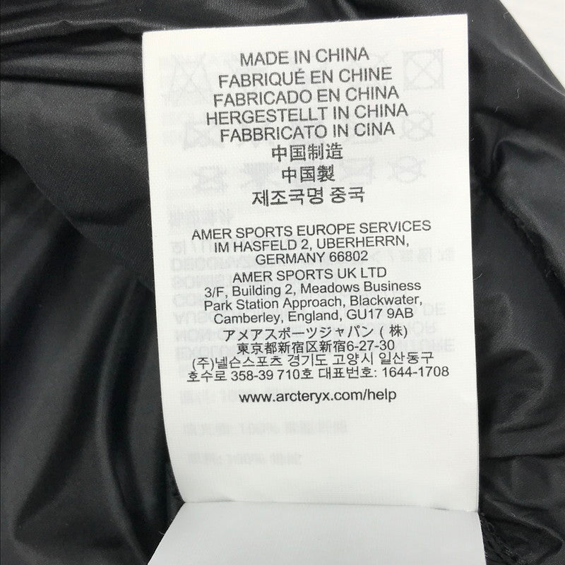 【中古品】【メンズ】 ARC'TERYX アークテリクス SYSTEM_A OGEE INSULATED BUCKET HAT X000009145 オジー インサレーテッド バケットハット 帽子 185-260507-na-08-tag サイズ：S/M カラー：ブラック 万代Net店