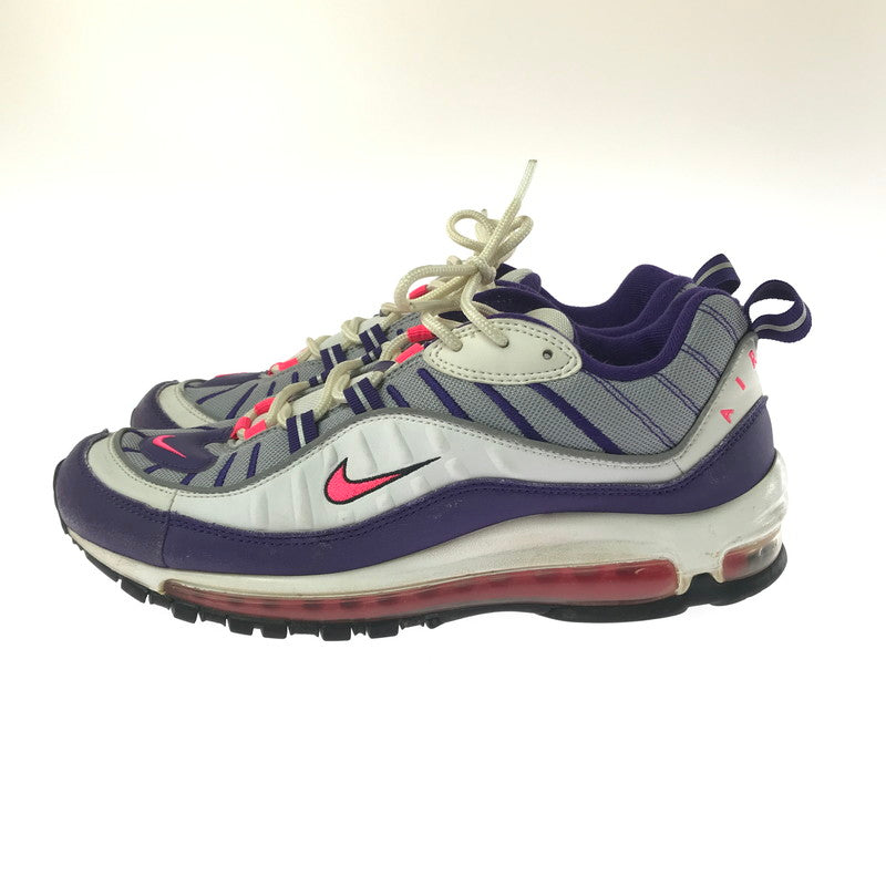 【現状渡し品】【メンズ】 NIKE ナイキ WMNS AIR MAX 98 AH6799-110 ウィメンズ エアマックス 98 スニーカー 靴 160-260411-na-07-tagh サイズ：27cm US 10 カラー：WHITE/RACER PINK-REFLECT SILVER 万代Net店