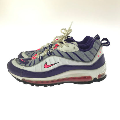 【現状渡し品】【メンズ】 NIKE ナイキ WMNS AIR MAX 98 AH6799-110 ウィメンズ エアマックス 98 スニーカー 靴 160-260411-na-07-tagh サイズ：27cm US 10 カラー：WHITE/RACER PINK-REFLECT SILVER 万代Net店