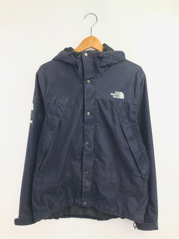 【中古品】【メンズ】 SUPREME シュプリーム × THE NORTH FACE ザ ノースフェイス 12AW MOUNTAIN SHELL JACKET マウンテン シェル ジャケット ライトアウター 149-260424-rt-30-tagh サイズ：S カラー：ネイビー 万代Net店