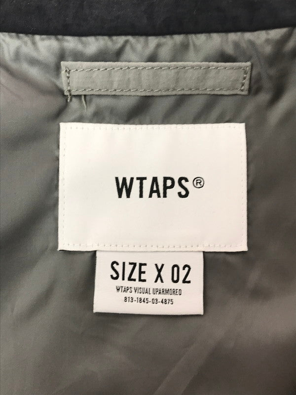 【中古品】【メンズ】 WTAPS ダブルタップス B2 JACKET NYLON TUSSAH 242CWDT-JKM05 ジャケット ナイロン タッサ― ライトアウター 142-260324-na-20-tag サイズ：2 カラー：グレー/ブラック 万代Net店