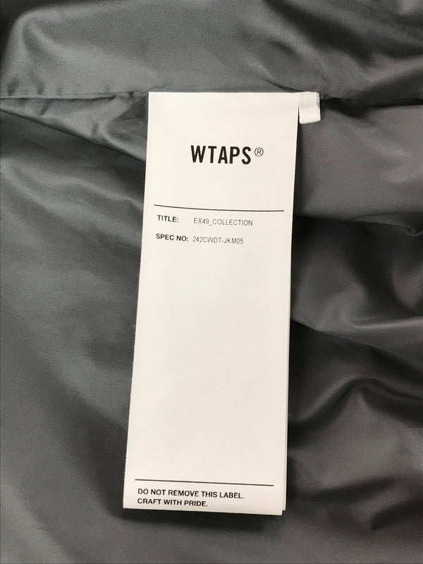 【中古品】【メンズ】 WTAPS ダブルタップス B2 JACKET NYLON TUSSAH 242CWDT-JKM05 ジャケット ナイロン タッサ― ライトアウター 142-260324-na-20-tag サイズ：2 カラー：グレー/ブラック 万代Net店