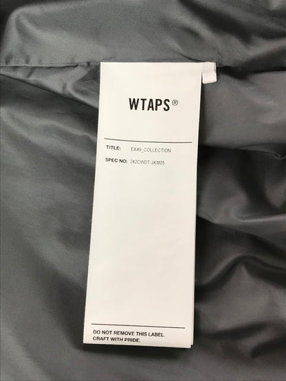 【中古品】【メンズ】 WTAPS ダブルタップス B2 JACKET NYLON TUSSAH 242CWDT-JKM05 ジャケット ナイロン タッサ― ライトアウター 142-260324-na-20-tag サイズ：2 カラー：グレー/ブラック 万代Net店