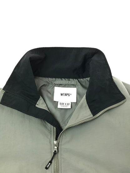 【中古品】【メンズ】 WTAPS ダブルタップス B2 JACKET NYLON TUSSAH 242CWDT-JKM05 ジャケット ナイロン タッサ― ライトアウター 142-260324-na-20-tag サイズ：2 カラー：グレー/ブラック 万代Net店