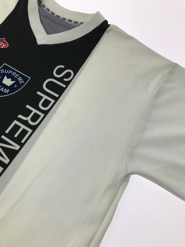 【中古品】【メンズ】 Supreme シュプリーム SOCCER SHIRT 初期 サッカー シャツ ゲームシャツ 149-260420-na-15-tagh サイズ：M カラー：ホワイト/ブラック 万代Net店