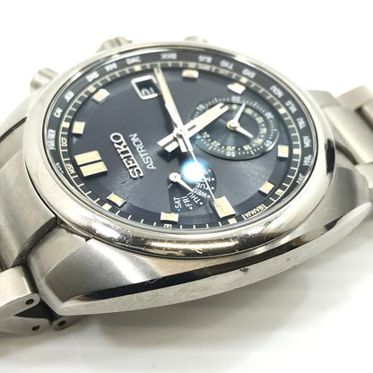 【中古品】【メンズ】 SEIKO セイコー ASTRON 8B63-0AZ0 アストロン 電波ソーラー 腕時計 197-260408-na-05-tag カラー：シルバー 万代Net店