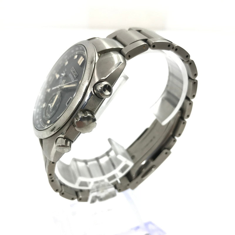 【中古品】【メンズ】 SEIKO セイコー ASTRON 8B63-0AZ0 アストロン 電波ソーラー 腕時計 197-260408-na-05-tag カラー：シルバー 万代Net店