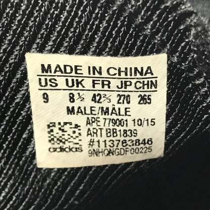 【中古品】【メンズ】 adidas アディダス 15AW YEEZY BOOST 750 BB1839 イージー ブーツ 750 スニーカー 靴 161-260418-rt-14-tagh カラー：ブラック 万代Net店