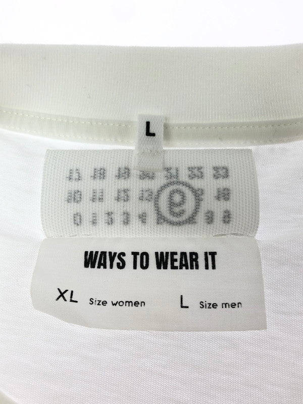 【中古品】【メンズ】 長袖Ｔシャツ 141-260326-rt-02-tag サイズ：L カラー：ホワイト 万代Net店