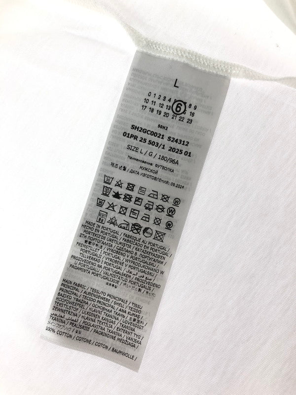 【中古品】【メンズ】 長袖Ｔシャツ 141-260326-rt-02-tag サイズ：L カラー：ホワイト 万代Net店