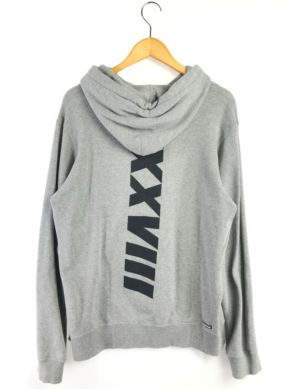 【中古品】【メンズ】 F.C.R.B. エフシーアールビー 17AW EMBLEM PULLOVER HOODIE 178110 エンブレム プルオーバー フーディー パーカー 142-260328-na-05-tag サイズ：M カラー：グレー 万代Net店