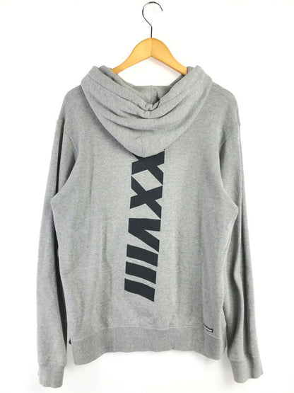 【中古品】【メンズ】 F.C.R.B. エフシーアールビー 17AW EMBLEM PULLOVER HOODIE 178110 エンブレム プルオーバー フーディー パーカー 142-260328-na-05-tag サイズ：M カラー：グレー 万代Net店