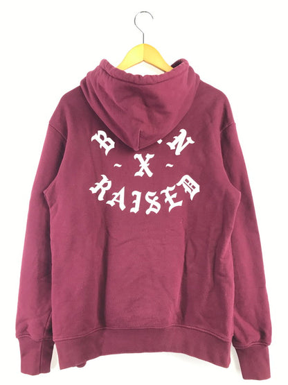 【中古品】【メンズ】 BORN X RAISED ボーンアンドレイズド SNOOTY FOX PULLOVER HOODIE スヌーティーフォックス プルオーバー フーディー パーカー 142-260328-na-06-tag サイズ：M カラー：レッド系 万代Net店