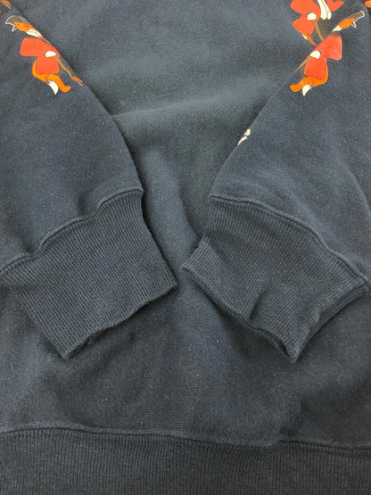 【中古品】【メンズ】 BORN X RAISED CHAMPION ボーン アンド レイズド チャンピオン 90～00's PREMIUM REVERSE WEAVE PRINT CREWNECK SWEAT 146-260326-rt-05-tag サイズ：L カラー：ネイビー 万代Net店