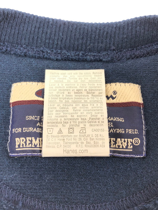 【中古品】【メンズ】 BORN X RAISED CHAMPION ボーン アンド レイズド チャンピオン 90～00's PREMIUM REVERSE WEAVE PRINT CREWNECK SWEAT 146-260326-rt-05-tag サイズ：L カラー：ネイビー 万代Net店