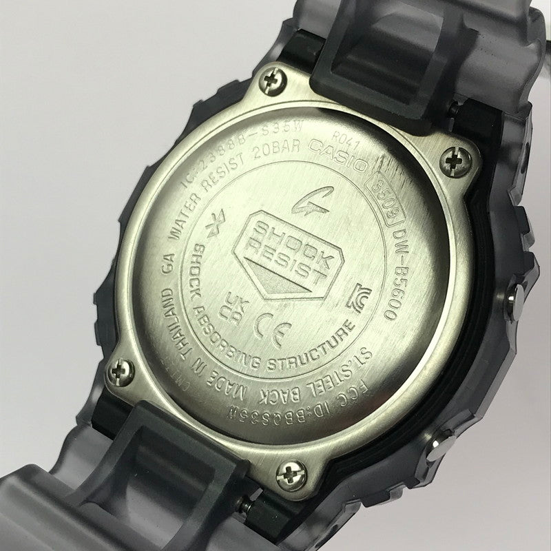 【中古美品】【メンズ】 G-SHOCK ジーショック DIGITAL 5600 SERIES DWB5600G-1DR デジタル クォーツ腕時計 196-260418-na-12-tagh カラー：ブラック 万代Net店