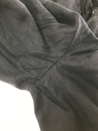 【中古品】【メンズ】 YAECA ヤエカ BRISBANE MOSS HIGH WAISTED PLEATED WIDE PANTS 4639 ハイウエスト タック ワイドパンツ 151-260523-rt-17-tagh サイズ：M カラー：ネイビー 万代Net店