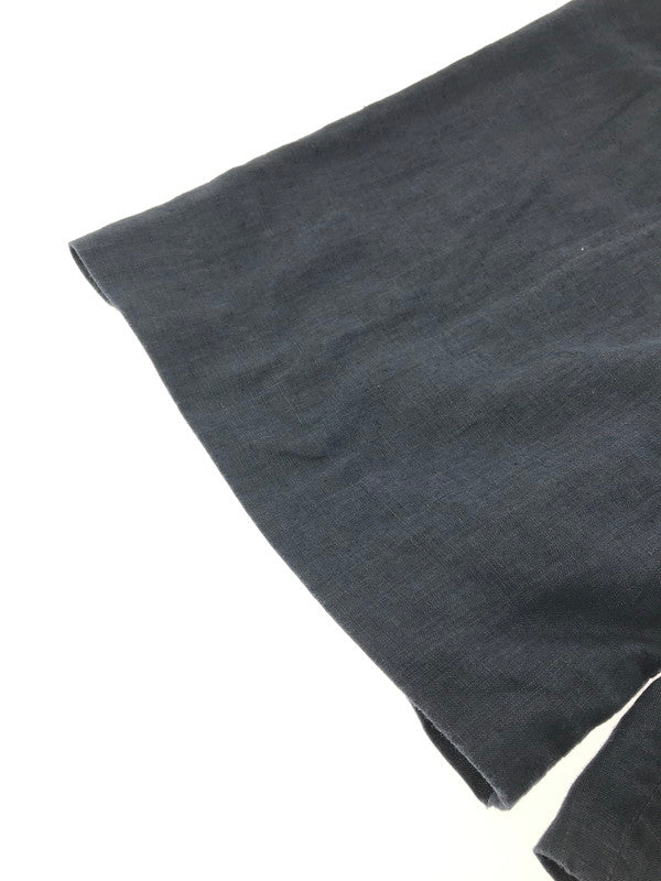 【中古品】【メンズ】 YAECA ヤエカ BRISBANE MOSS HIGH WAISTED PLEATED WIDE PANTS 4639 ハイウエスト タック ワイドパンツ 151-260523-rt-17-tagh サイズ：M カラー：ネイビー 万代Net店
