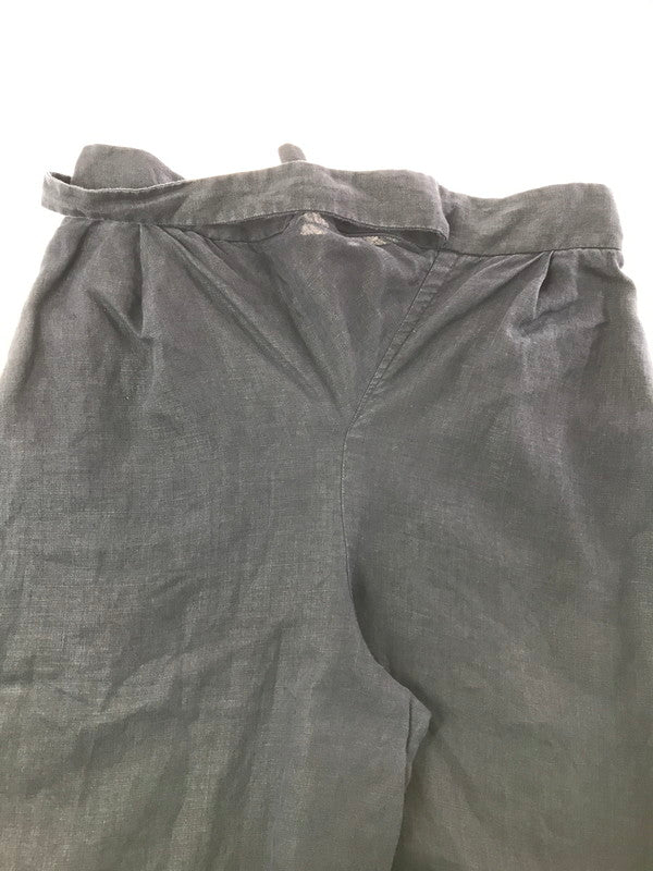 【中古品】【メンズ】 YAECA ヤエカ BRISBANE MOSS HIGH WAISTED PLEATED WIDE PANTS 4639 ハイウエスト タック ワイドパンツ 151-260523-rt-17-tagh サイズ：M カラー：ネイビー 万代Net店