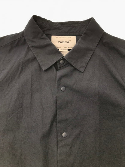 【中古品】【メンズ】 YAECA ヤエカ COMFORT SHIRT 17152 コンフォートシャツ 長袖シャツ 140-260520-na-29-tagh サイズ：EX LARGE カラー：ネイビー 万代Net店
