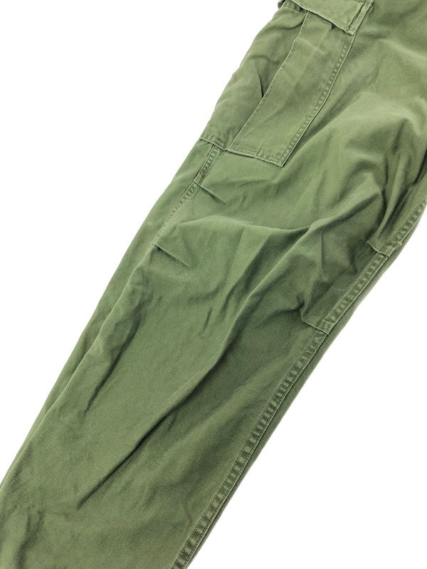 【現状渡し品】【メンズ】 U.S.ARMY アメリカ軍 SCOVILL GRIPPER ZIPPER M-65 FIELD PANTS スコビル グリッパージッパー M-65 フィールドパンツ 157-260410-rt-10-tag サイズ：M カラー：カーキ 万代Net店