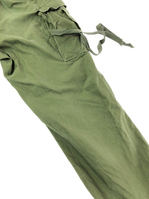 【現状渡し品】【メンズ】 U.S.ARMY アメリカ軍 SCOVILL GRIPPER ZIPPER M-65 FIELD PANTS スコビル グリッパージッパー M-65 フィールドパンツ 157-260410-rt-10-tag サイズ：M カラー：カーキ 万代Net店