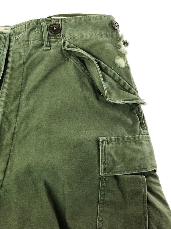 【現状渡し品】【メンズ】 U.S.ARMY アメリカ軍 SCOVILL GRIPPER ZIPPER M-65 FIELD PANTS スコビル グリッパージッパー M-65 フィールドパンツ 157-260410-rt-10-tag サイズ：M カラー：カーキ 万代Net店