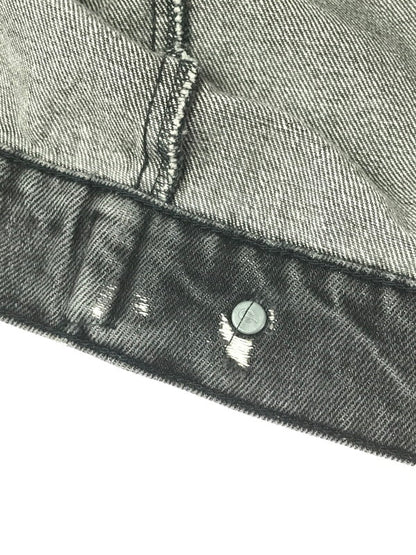【現状渡し品】【メンズ】 DICK TRACY ディック トレイシー MOVIE DENIM JACKET ムービー デニムジャケット ライトアウター 146-260405-na-13-tag サイズ：XL カラー：ブラック 万代Net店