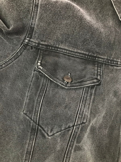 【現状渡し品】【メンズ】 DICK TRACY ディック トレイシー MOVIE DENIM JACKET ムービー デニムジャケット ライトアウター 146-260405-na-13-tag サイズ：XL カラー：ブラック 万代Net店