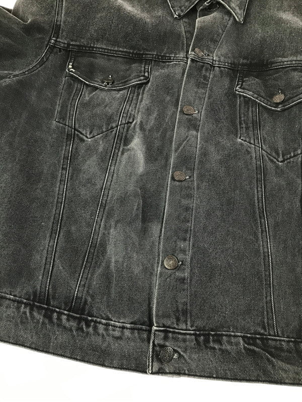 【現状渡し品】【メンズ】 DICK TRACY ディック トレイシー MOVIE DENIM JACKET ムービー デニムジャケット ライトアウター 146-260405-na-13-tag サイズ：XL カラー：ブラック 万代Net店