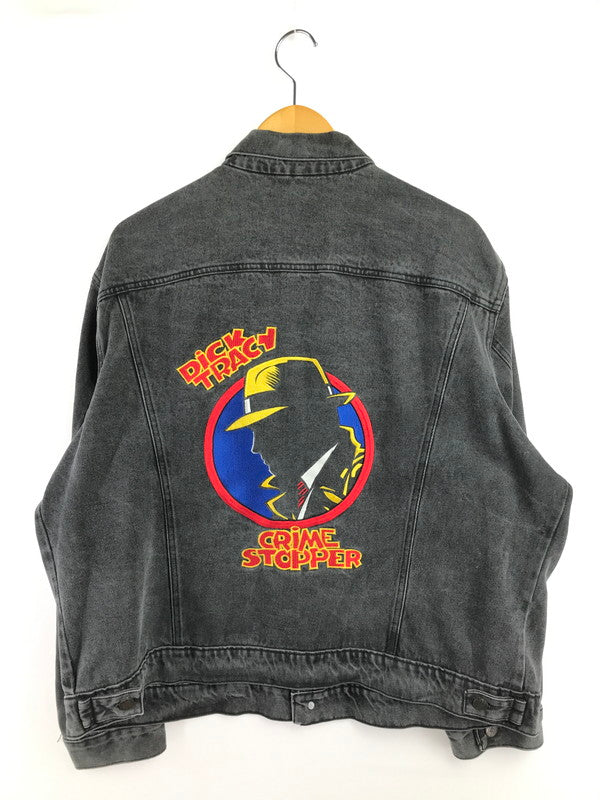 【現状渡し品】【メンズ】 DICK TRACY ディック トレイシー MOVIE DENIM JACKET ムービー デニムジャケット ライトアウター 146-260405-na-13-tag サイズ：XL カラー：ブラック 万代Net店
