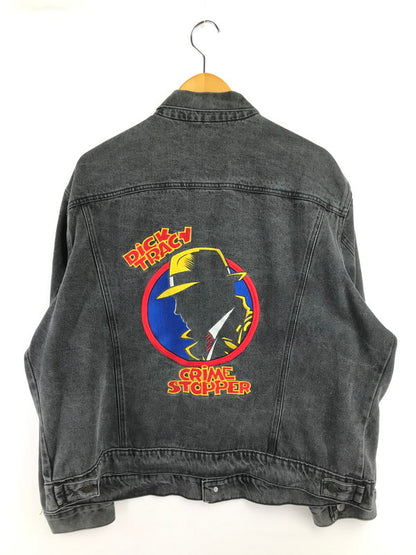 【現状渡し品】【メンズ】 DICK TRACY ディック トレイシー MOVIE DENIM JACKET ムービー デニムジャケット ライトアウター 146-260405-na-13-tag サイズ：XL カラー：ブラック 万代Net店
