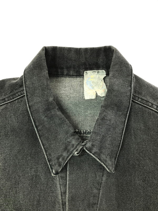 【現状渡し品】【メンズ】 DICK TRACY ディック トレイシー MOVIE DENIM JACKET ムービー デニムジャケット ライトアウター 146-260405-na-13-tag サイズ：XL カラー：ブラック 万代Net店