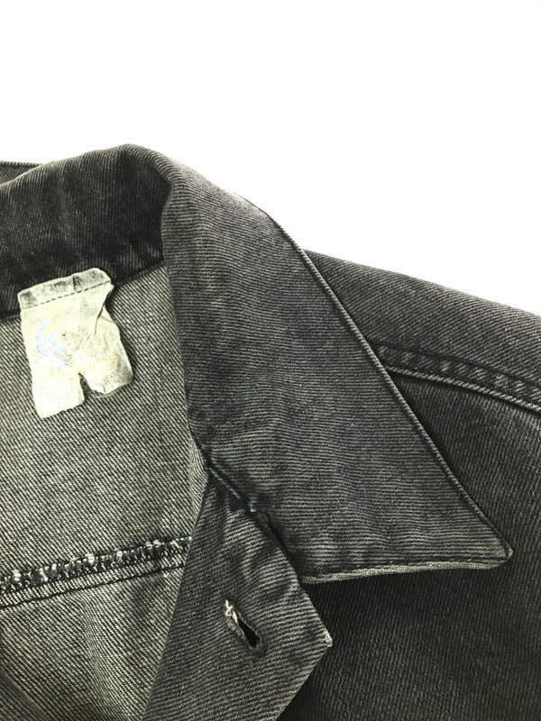 【現状渡し品】【メンズ】 DICK TRACY ディック トレイシー MOVIE DENIM JACKET ムービー デニムジャケット ライトアウター 146-260405-na-13-tag サイズ：XL カラー：ブラック 万代Net店