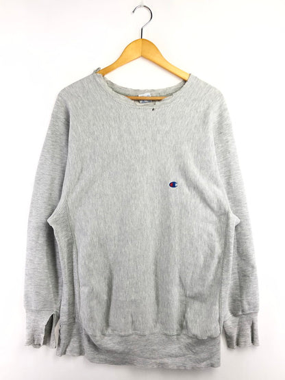 【現状渡し品】【メンズ】 Champion チャンピオン 90’s REVERSE WEAVE CREWNECK SWEAT リバース ウィーブ クルーネック シャツ 刺繍タグ 146-260403-rt-14-tagh サイズ：XL カラー：グレー 万代Net店