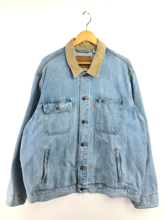 【中古品】【メンズ】 Levi's リーバイス DENIM TRUCKER JACKET A0640-0000 デニム トラッカージャケット ライトアウター 147-260405-na-12-tag サイズ：XL カラー：ライトインディゴ 万代Net店
