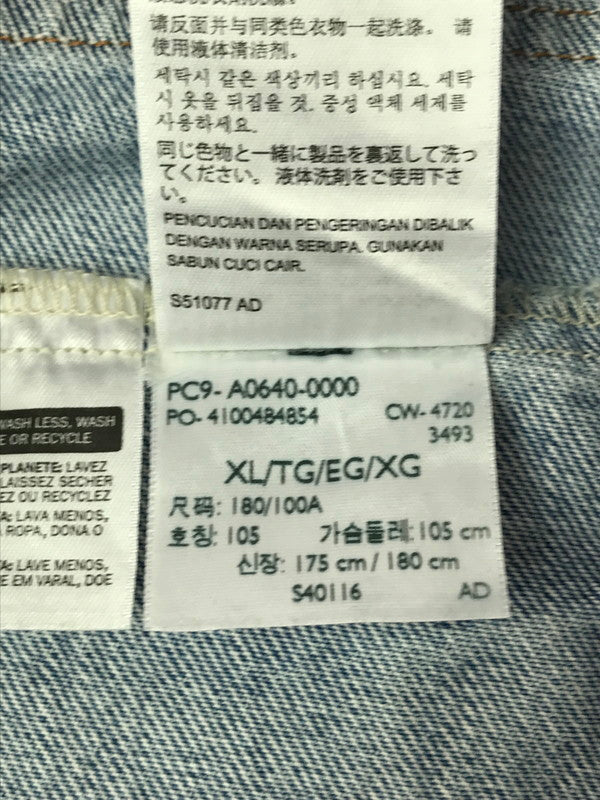 【中古品】【メンズ】 Levi's リーバイス DENIM TRUCKER JACKET A0640-0000 デニム トラッカージャケット ライトアウター 147-260405-na-12-tag サイズ：XL カラー：ライトインディゴ 万代Net店